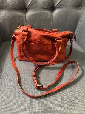 Women’s Brown Leather Crossbody Bag